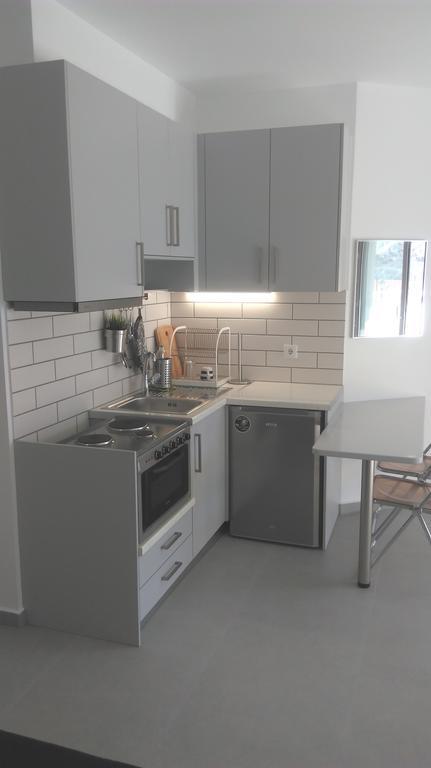 Palamidi view newly constructed studio Nauplia Esterno foto